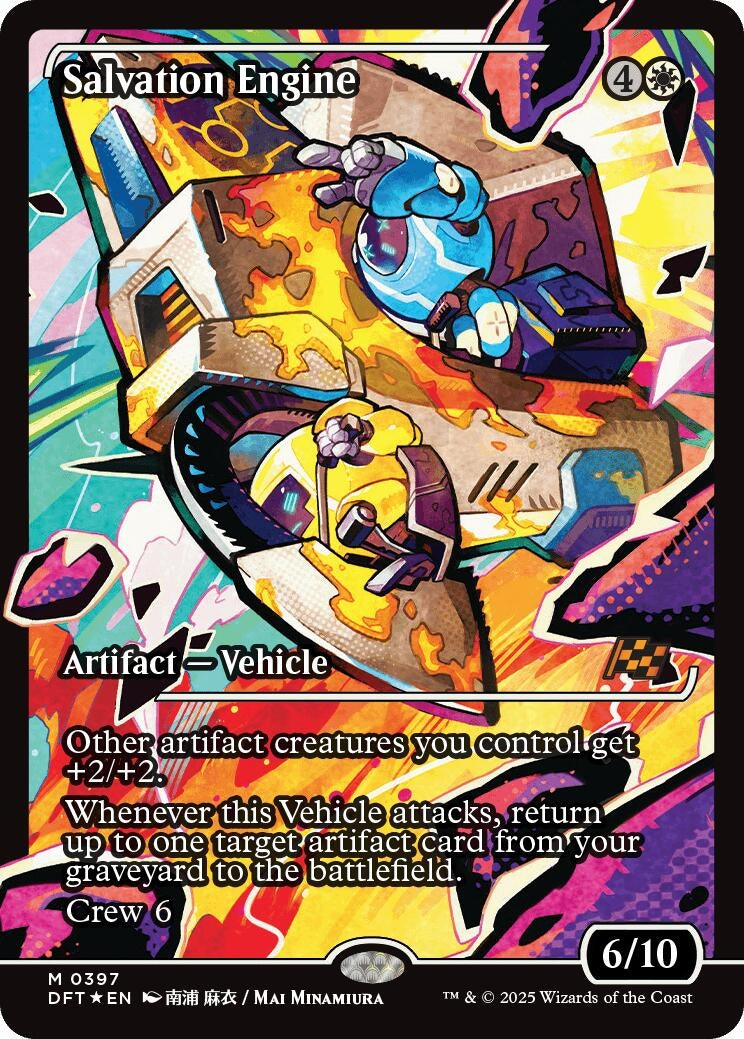 Image for Salvation Engine (Showcase) (397) (DFT) - Magic: The Gathering