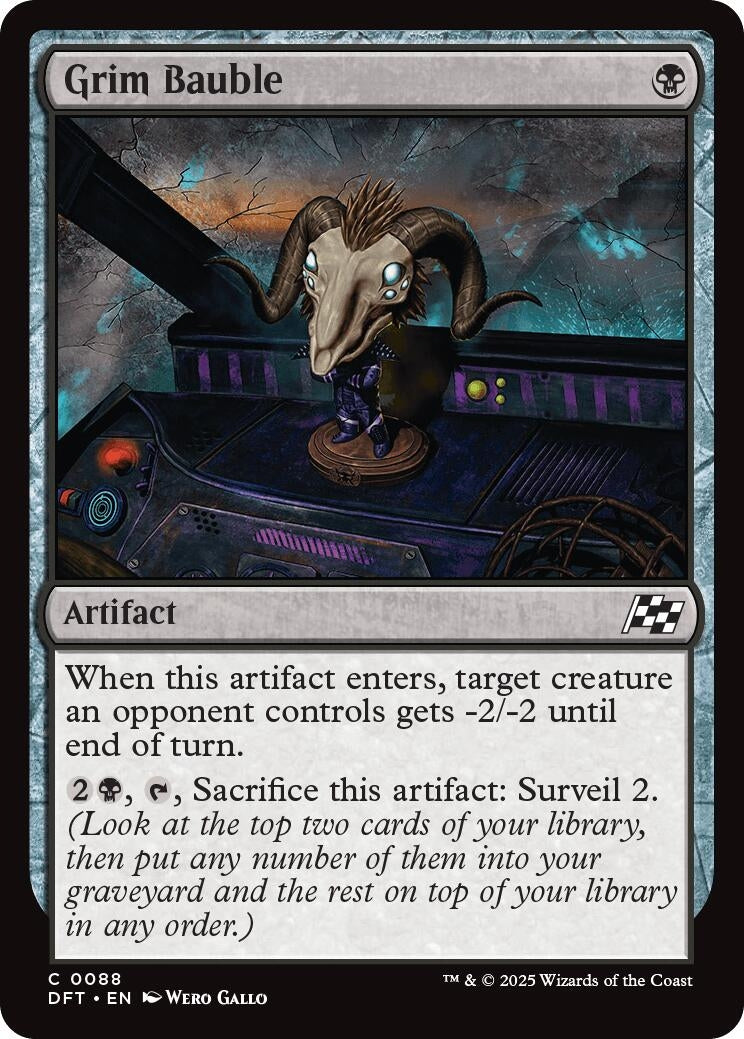 Image for Grim Bauble (88) (DFT) - Magic: The Gathering