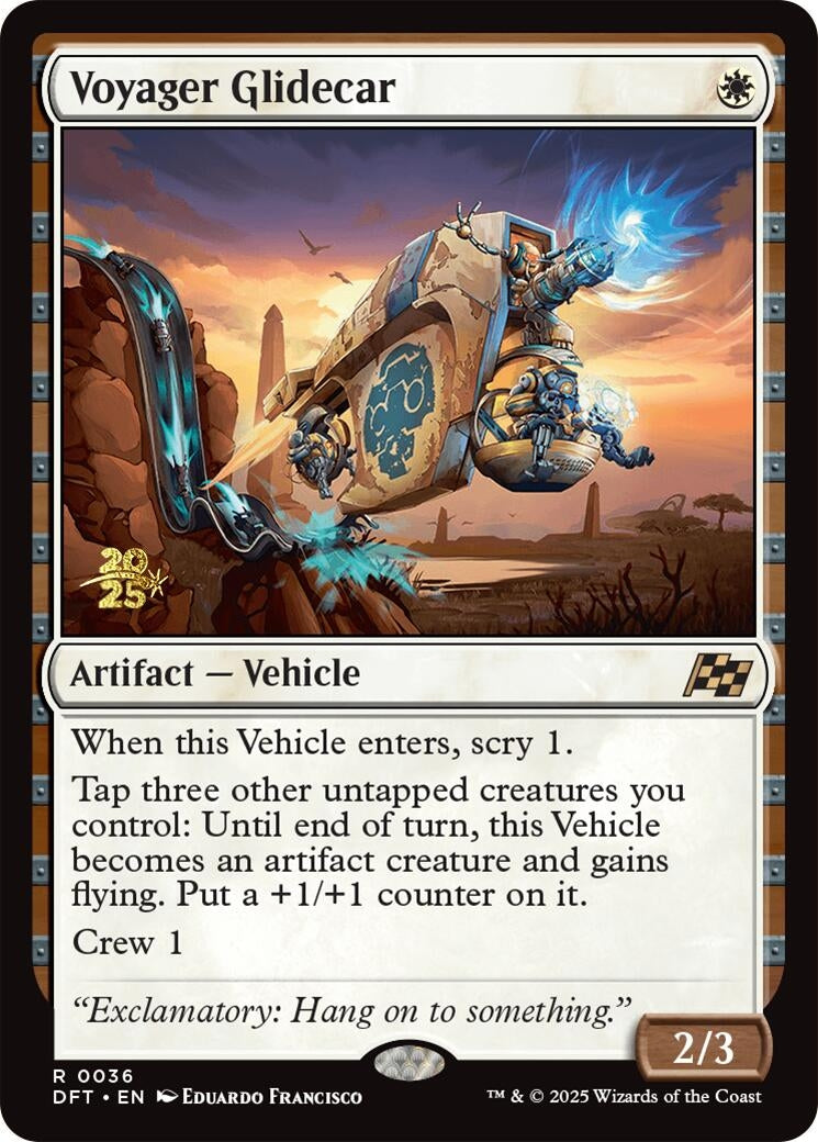Image for Voyager Glidecar (36) (PRE) - Magic: The Gathering