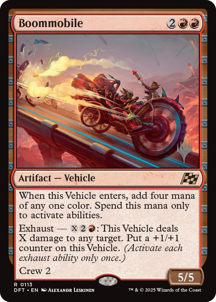 Image for Boommobile (113) (PPDFT) - Magic: The Gathering