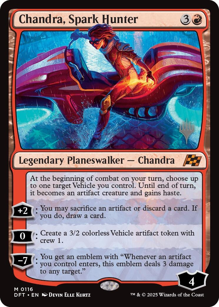 Image for Chandra, Spark Hunter (116) (PPDFT) - Magic: The Gathering