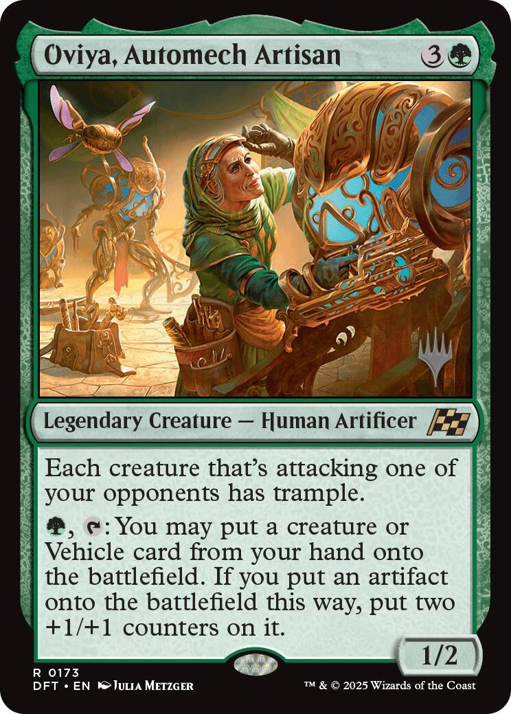 Image for Oviya, Automech Artisan (173) (PPDFT) - Magic: The Gathering