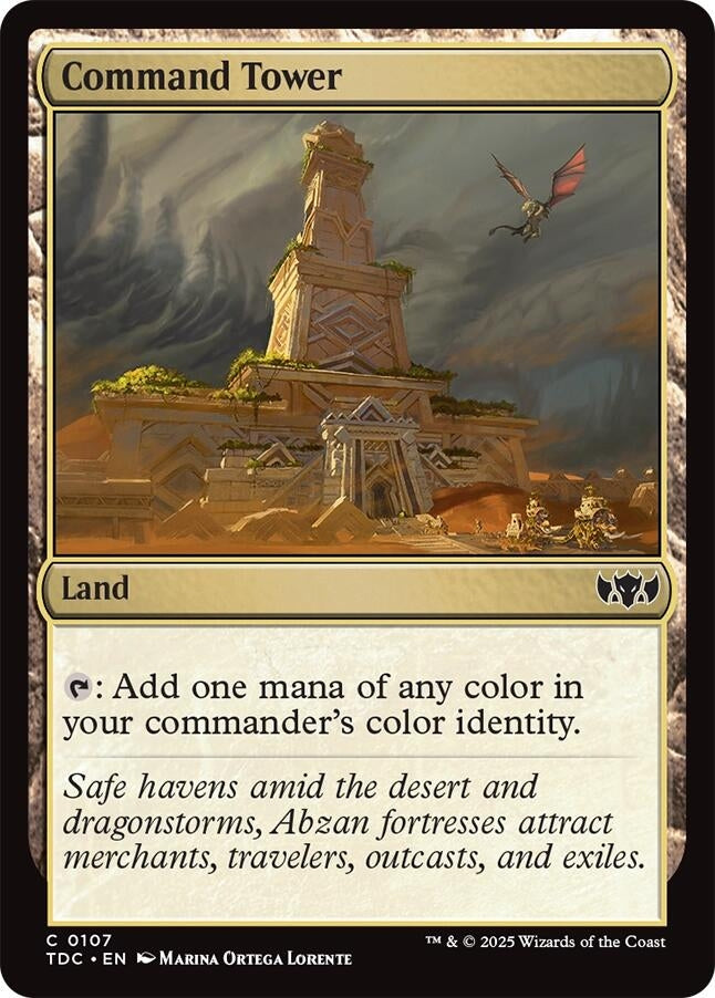 Image for Command Tower (107) (TDC) - Magic: The Gathering