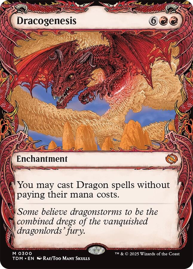 Image for Dracogenesis (0300) (Showcase) (300) (TDM) - Magic: The Gathering