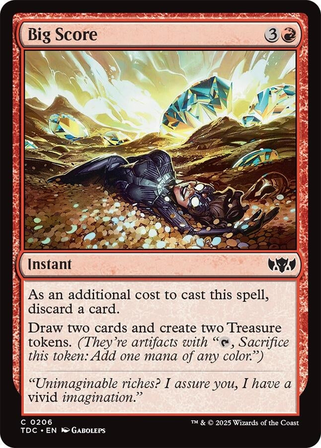 Image for Big Score (206) (TDC) - Magic: The Gathering