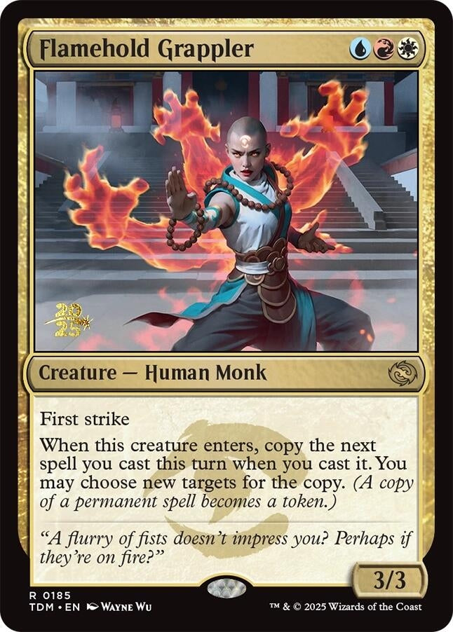 Image for Flamehold Grappler (185) (PRE) - Magic: The Gathering