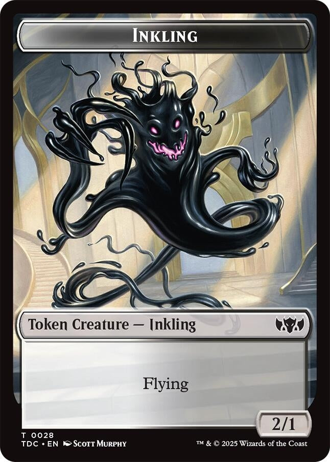 Image for Inkling // Insect (0023) Double-Sided Token (28 // 23) (TDC) - Magic: The Gathering
