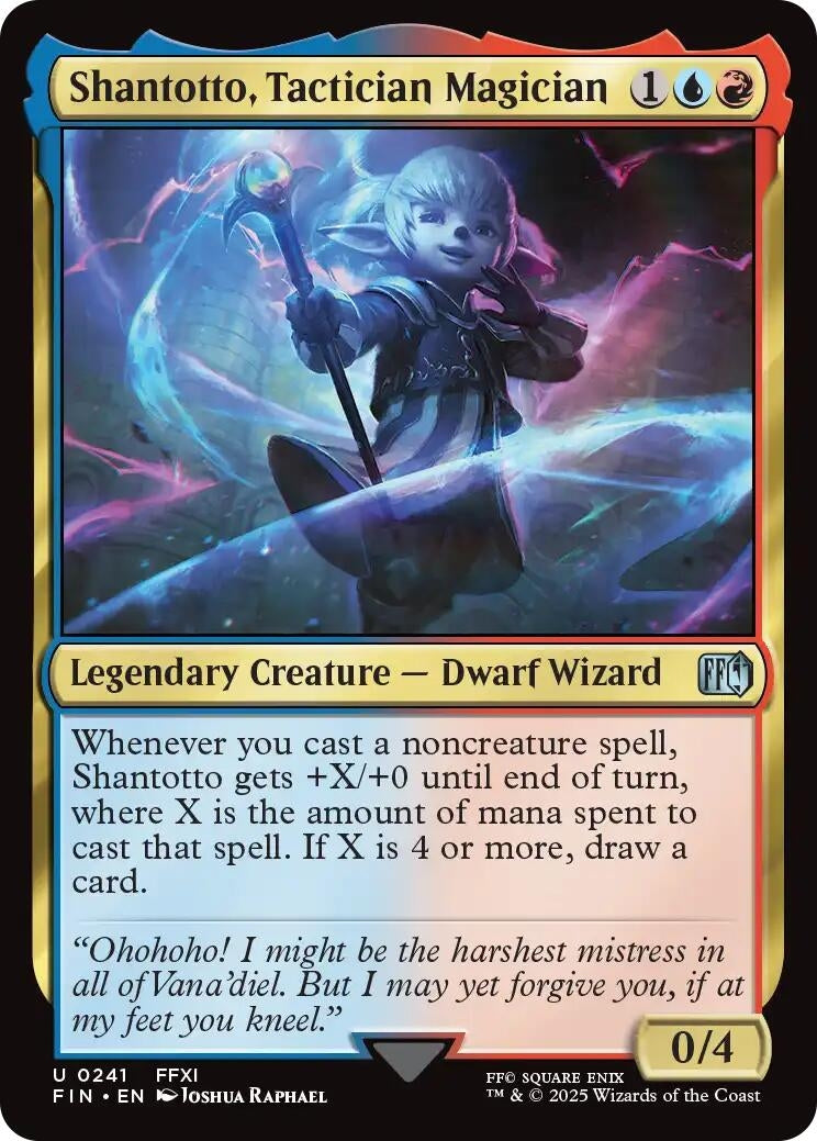 Image for Shantotto, Tactician Magician (241) (FIN) - Magic: The Gathering