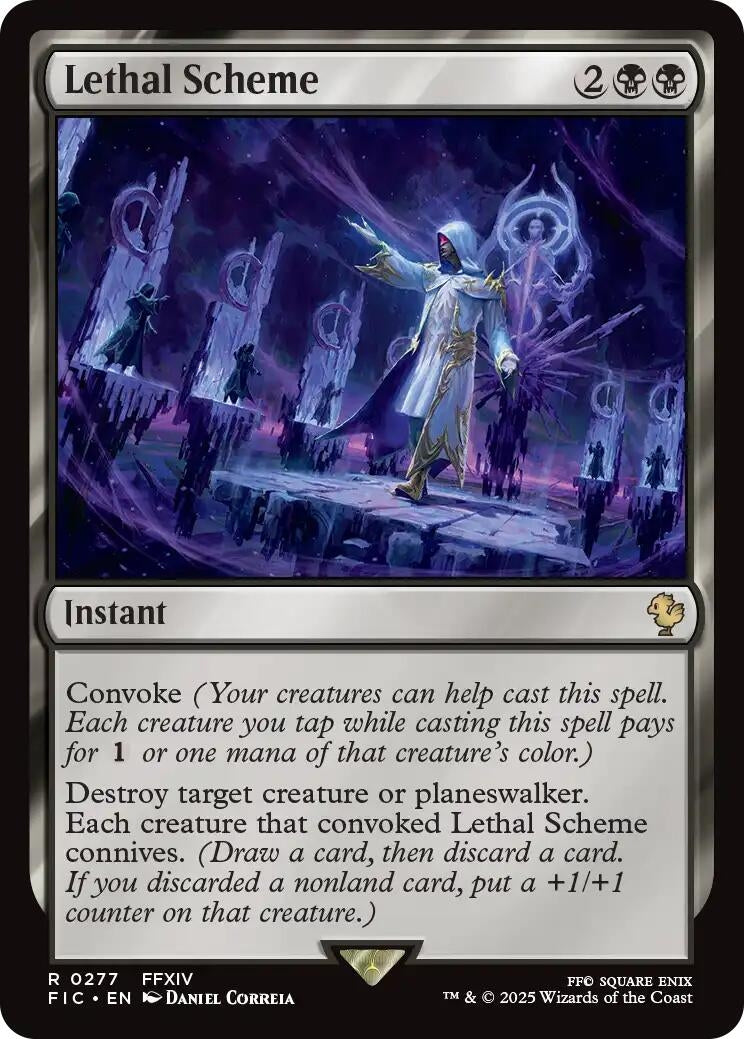 Image for Lethal Scheme (277) (FIC) - Magic: The Gathering