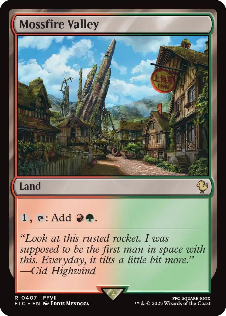 Image for Mossfire Valley (407) (FIC) - Magic: The Gathering