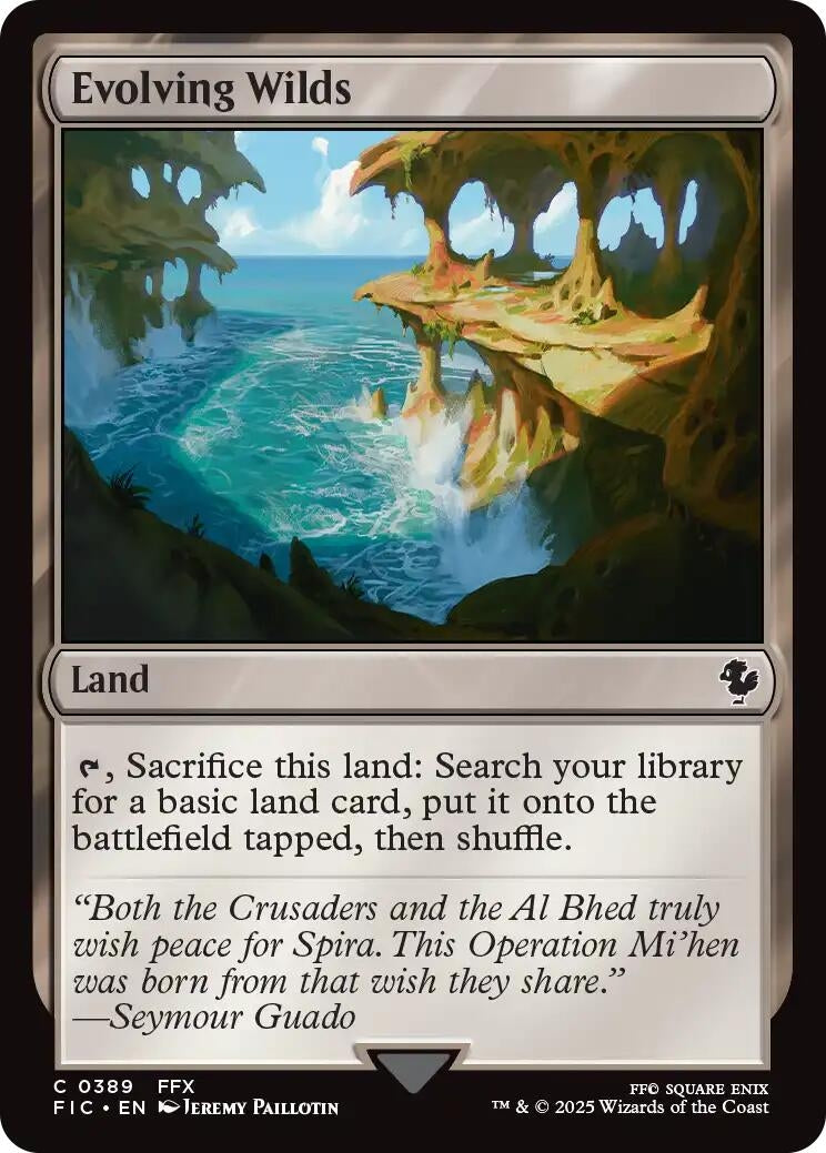 Image for Evolving Wilds (389) (FIC) - Magic: The Gathering