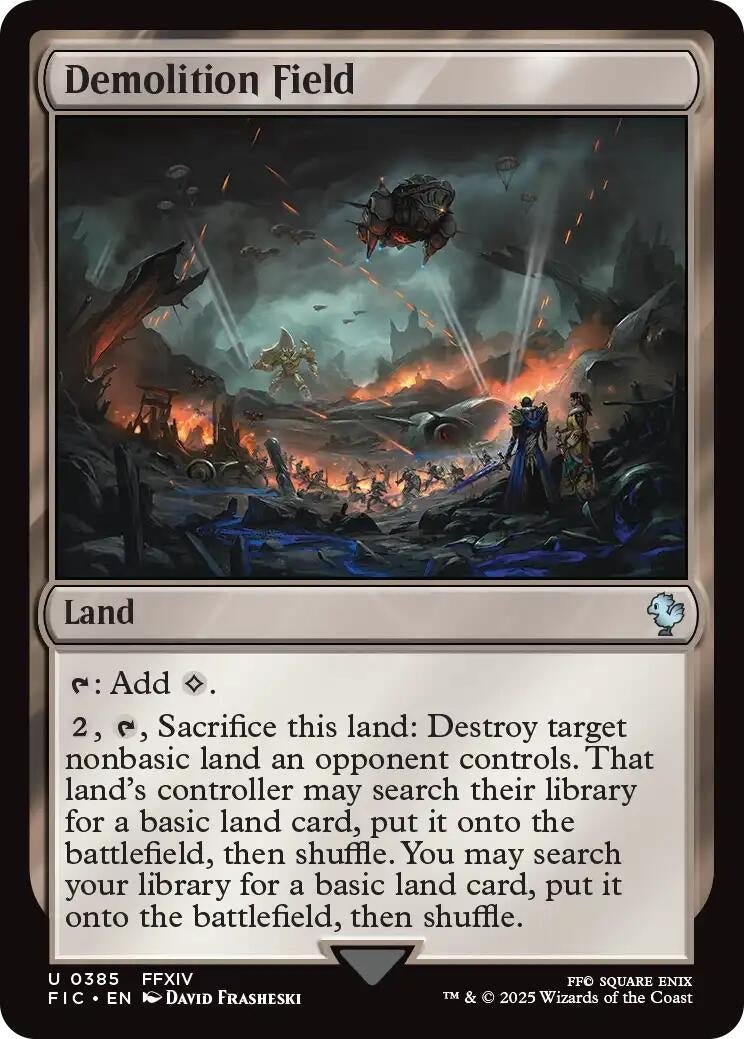 Image for Demolition Field (385) (FIC) - Magic: The Gathering