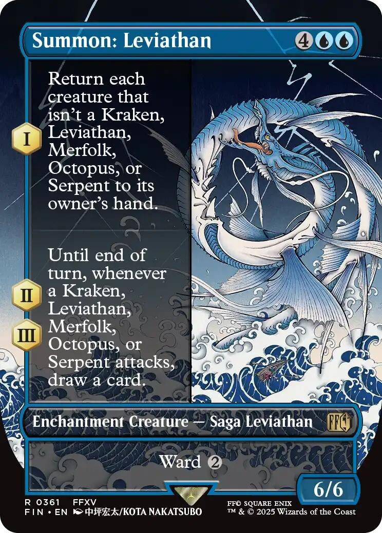 Summon: Leviathan (Borderless) (361) (FIN) Spanish
