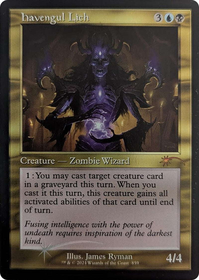 Image for Havengul Lich (Retro Frame) (859) (SLD) - Magic: The Gathering