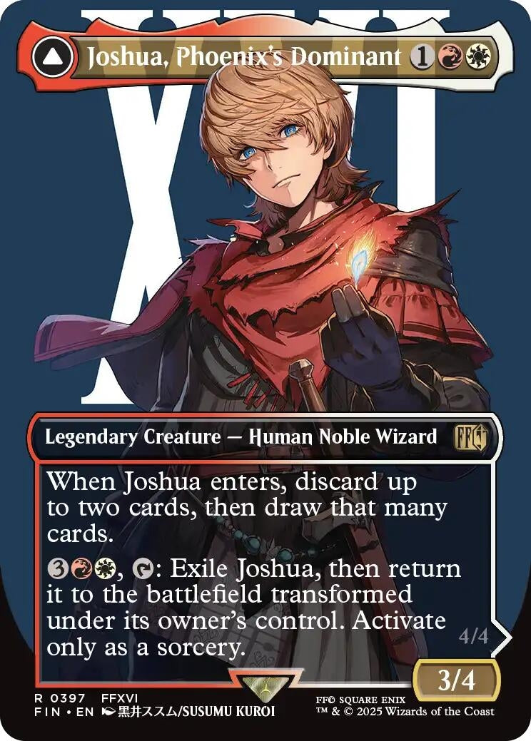 Image for Joshua, Phoenix's Dominant (Borderless) (397) (FIN) - Magic: The Gathering