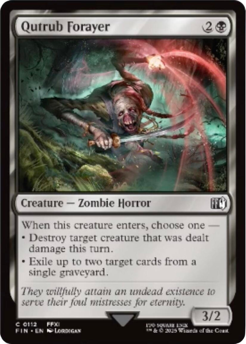 Image for Qutrub Forayer (112) (FIN) - Magic: The Gathering