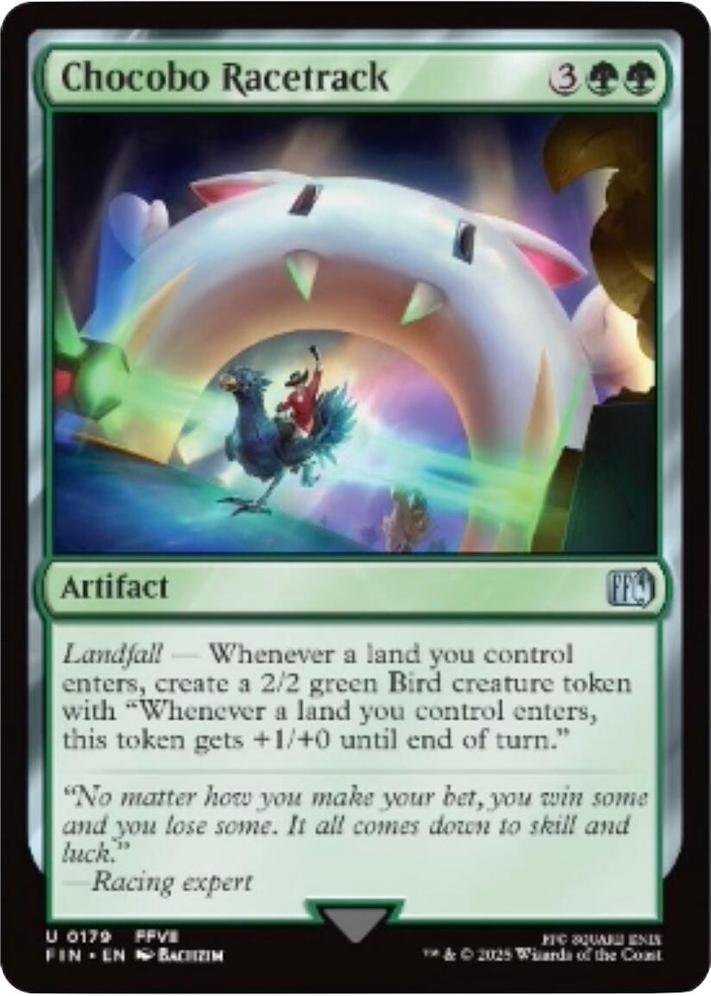 Image for Chocobo Racetrack (179) (FIN) - Magic: The Gathering