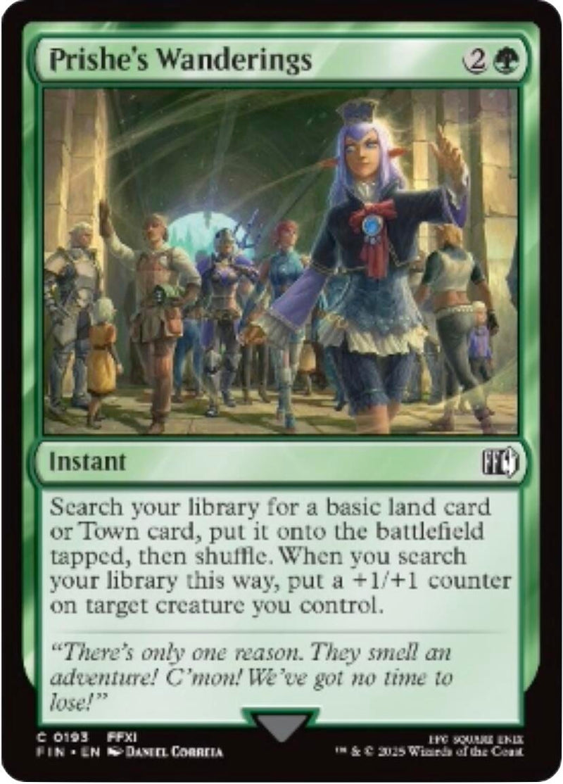 Image for Prishe's Wanderings (193) (FIN) - Magic: The Gathering
