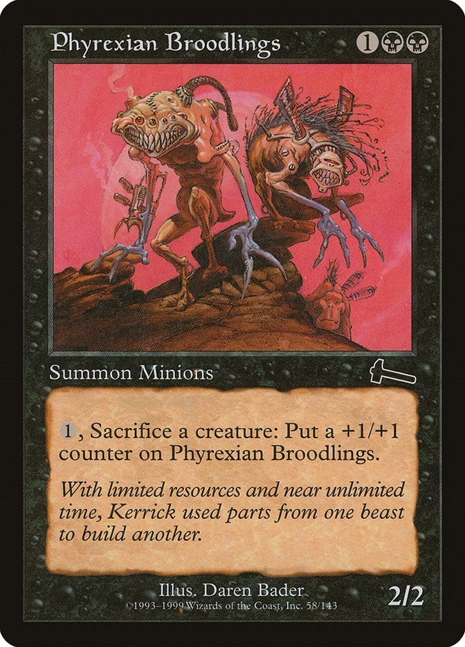 Image for Phyrexian Broodlings (58) (ULG) - Magic: The Gathering