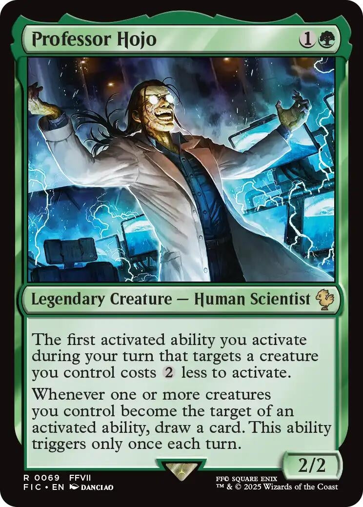 Image for Professor Hojo (Surge Foil) (69) (FIC) - Magic: The Gathering