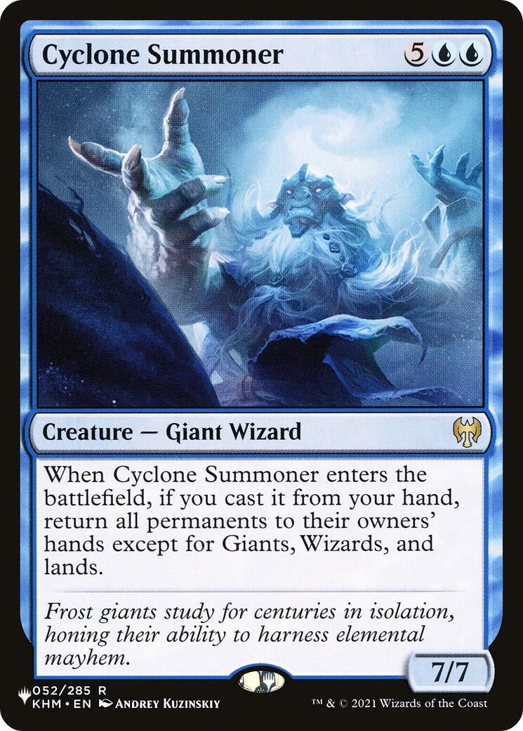 Cyclone Summoner (052/285) (LIST)