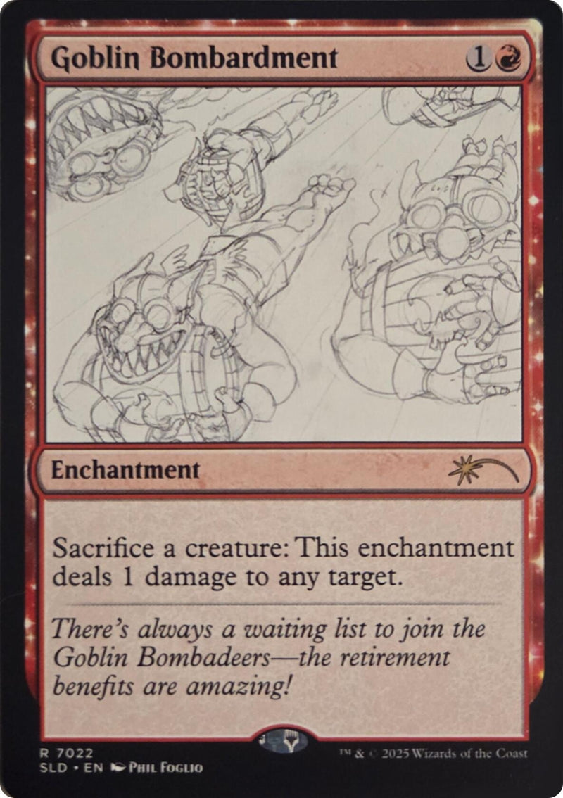 Image for Goblin Bombardment (7022) (7022) (SLD) - Magic: The Gathering