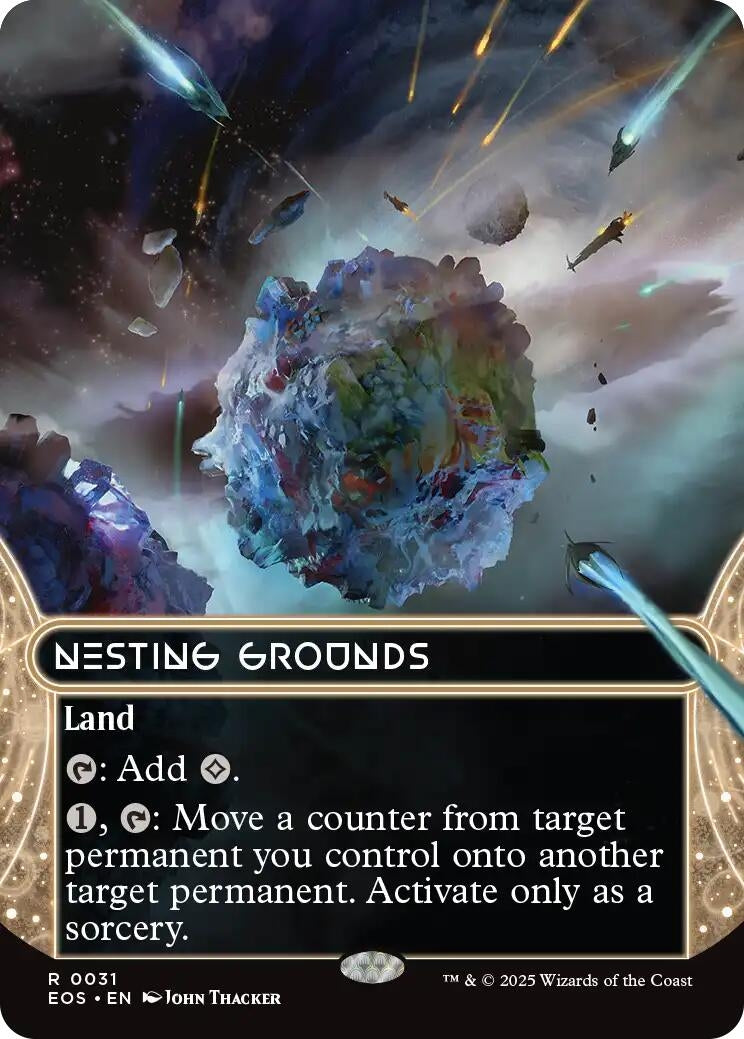 Image for Nesting Grounds (0031) (Borderless) (31) (EOS) - Magic: The Gathering