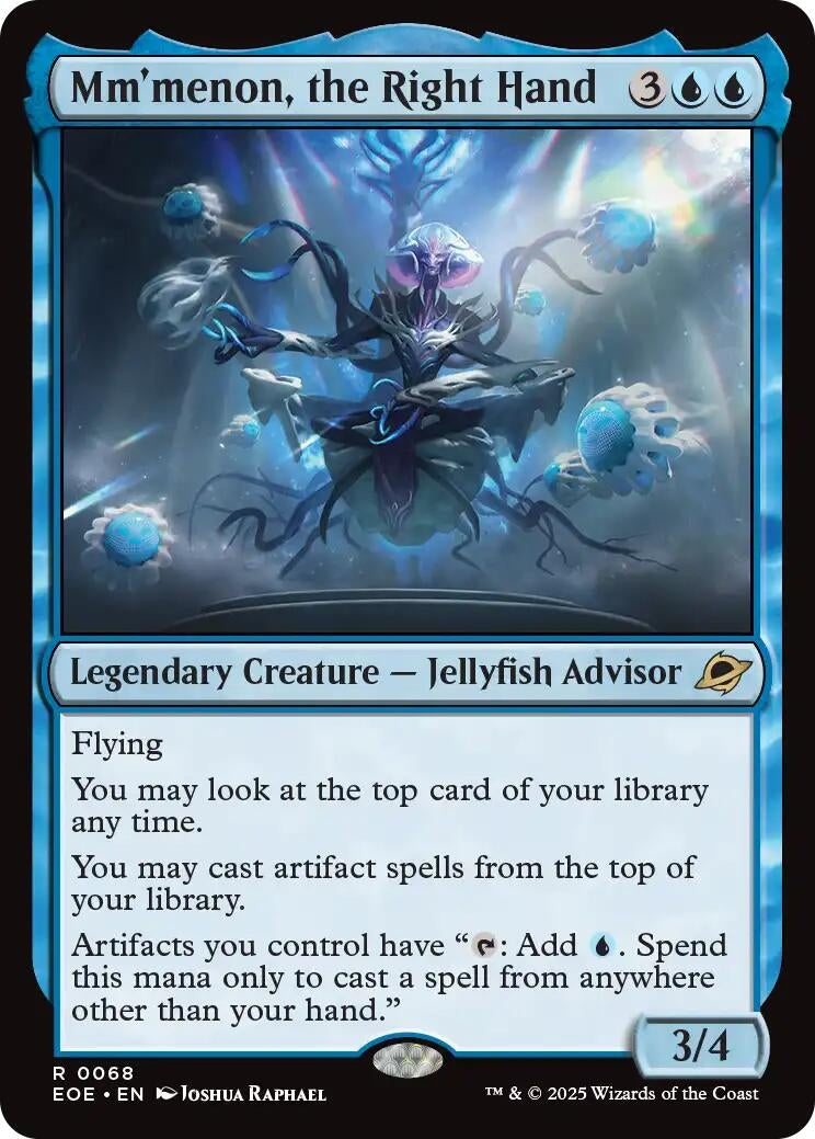 Image for Mm'menon, the Right Hand (68) (EOE) - Magic: The Gathering