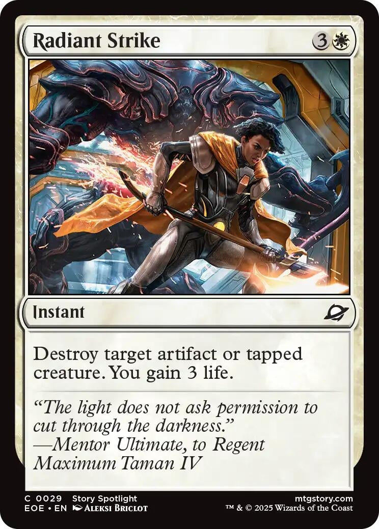 Image for Radiant Strike (29) (EOE) - Magic: The Gathering