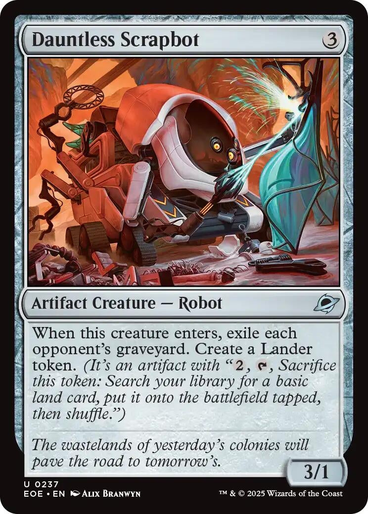 Image for Dauntless Scrapbot (237) (EOE) - Magic: The Gathering