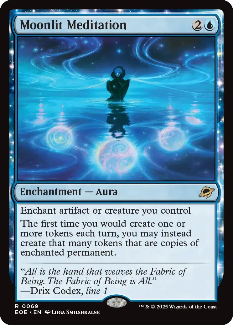 Image for Moonlit Meditation (69) (EOE) - Magic: The Gathering