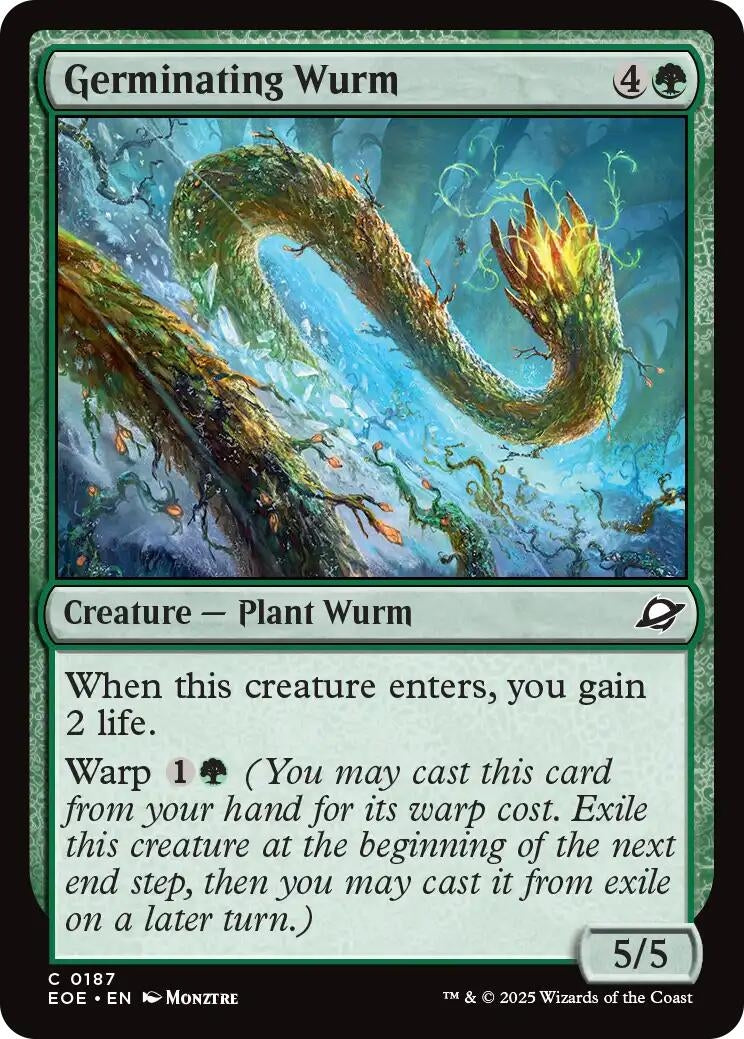 Germinating Wurm (187) (EOE) Japanese