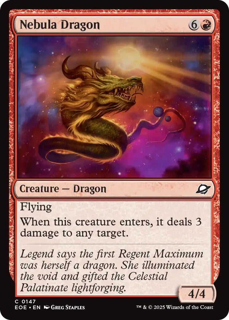 Nebula Dragon (147) (EOE) Japanese