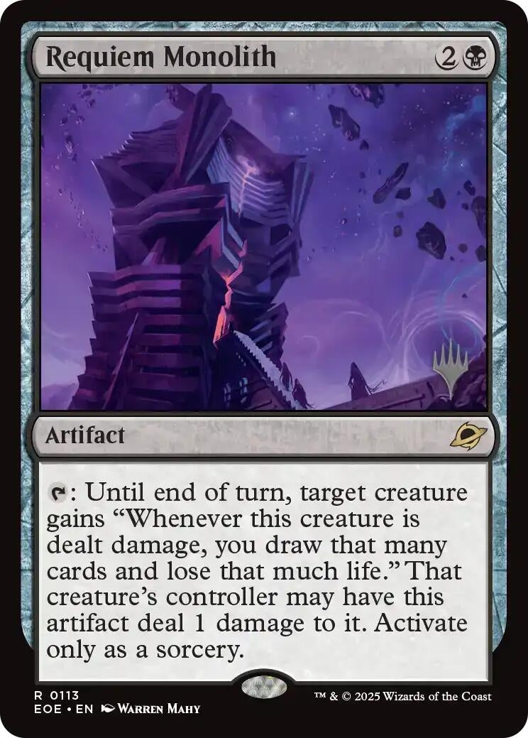 Image for Requiem Monolith (113) (PPEOE) - Magic: The Gathering