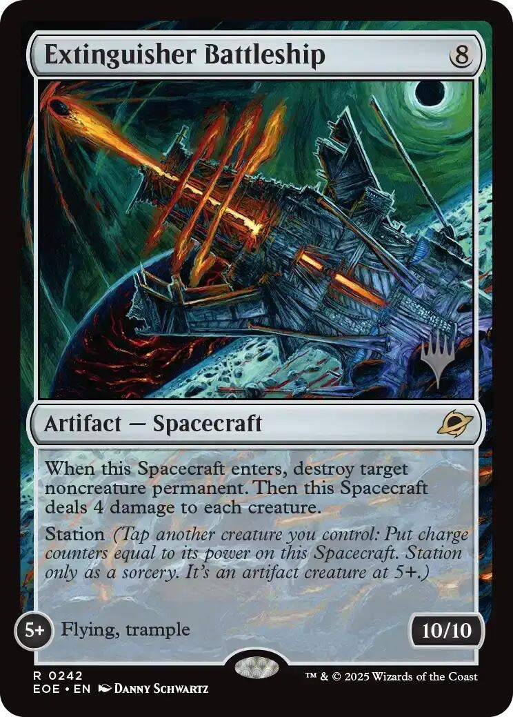 Image for Extinguisher Battleship (242) (PPEOE) - Magic: The Gathering