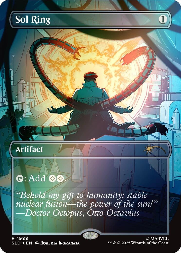 Image for Sol Ring (1988) (Rainbow Foil) (1988) (SLD) - Magic: The Gathering