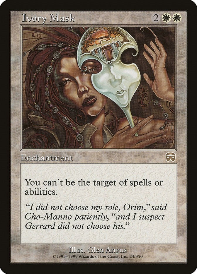 Ivory Mask (24) (MMQ) Japanese