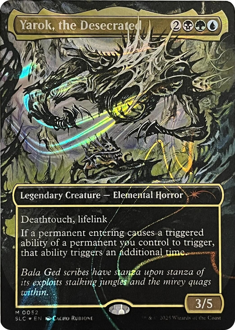 Image for Yarok, the Desecrated (Halo Foil) (52) (SLC) - Magic: The Gathering