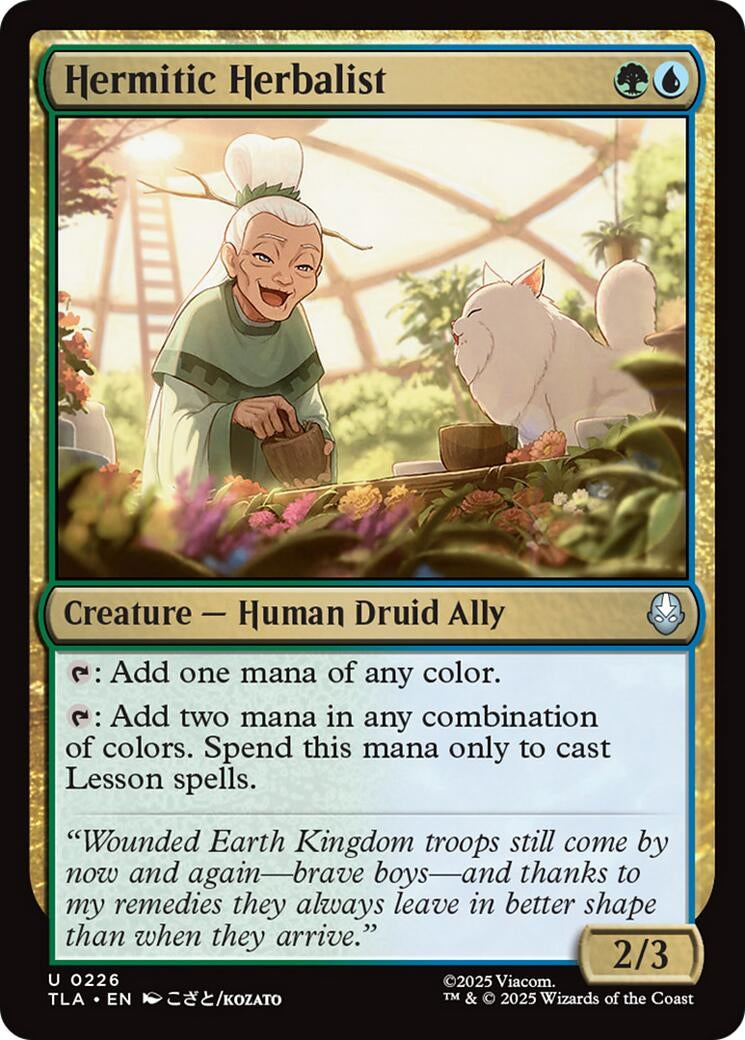 Image for Hermitic Herbalist (226) (TLA) - Magic: The Gathering