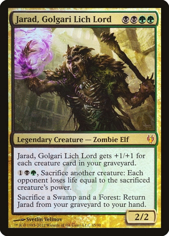 Jarad, Golgari Lich Lord (45) (DDJ) Japanese