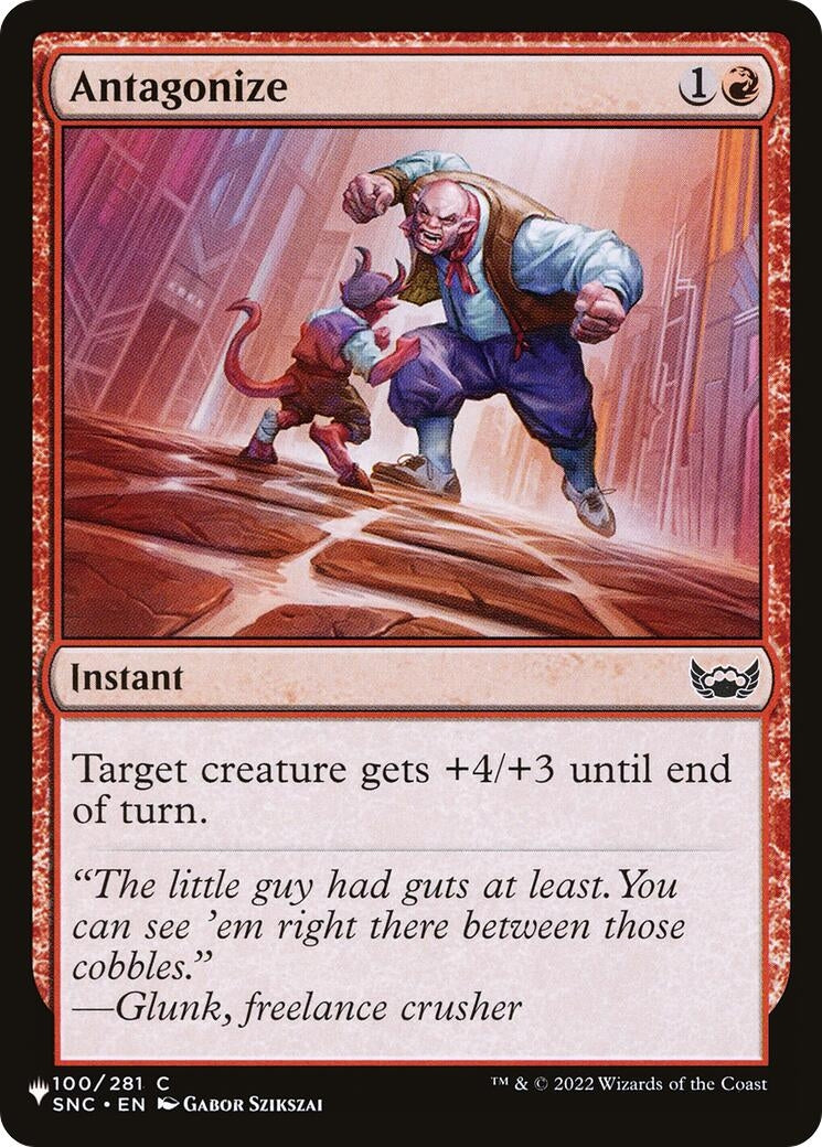 Antagonize (100) (LIST)