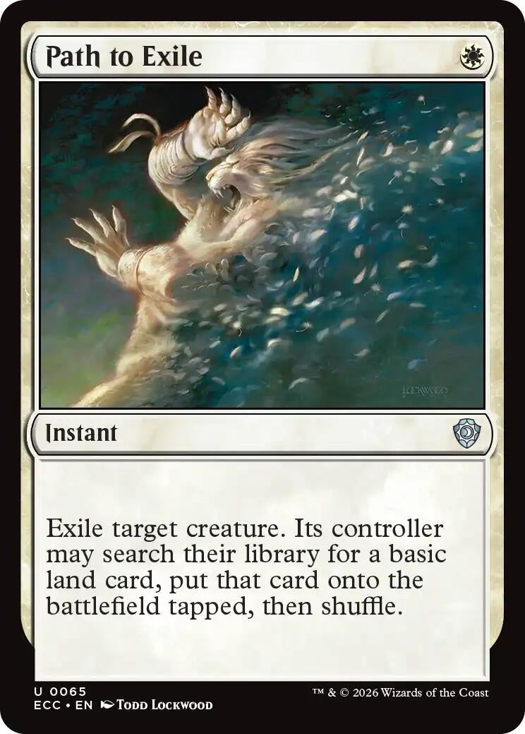 Image for Path to Exile (65) (ECC) - Magic: The Gathering