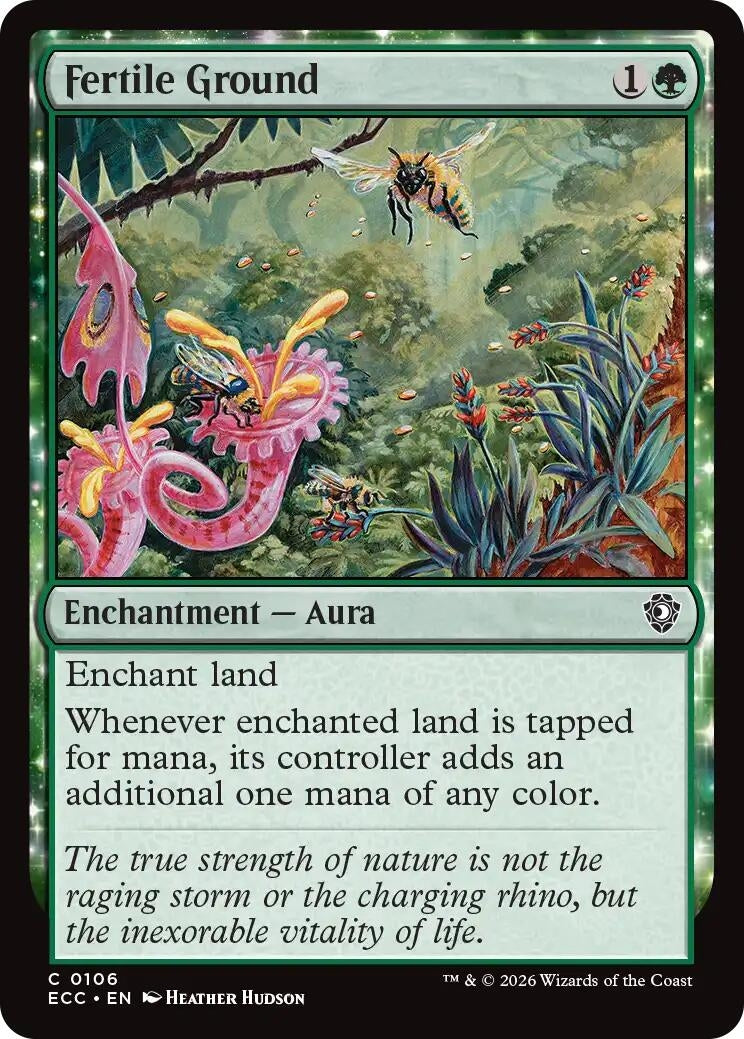 Image for Fertile Ground (106) (ECC) - Magic: The Gathering