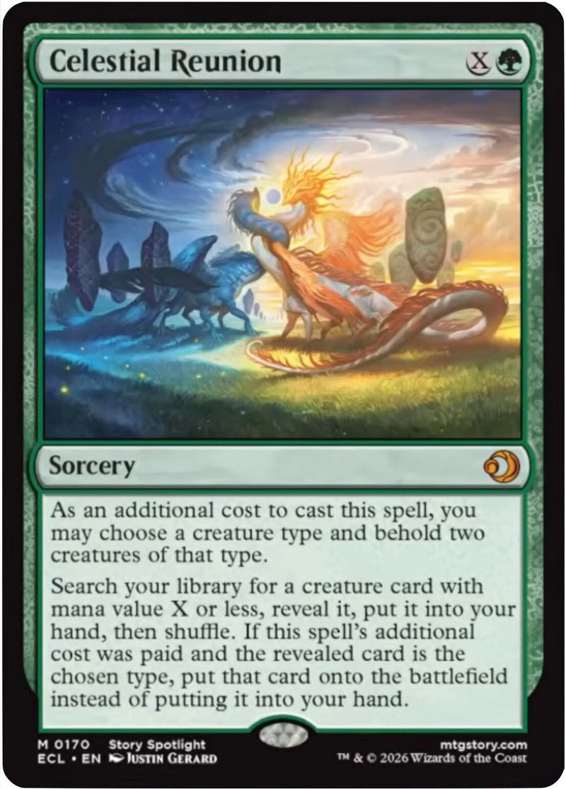 Image for Celestial Reunion (170) (ECL) - Magic: The Gathering