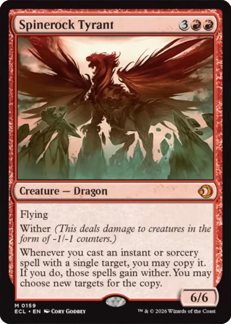 Image for Spinerock Tyrant (159) (ECL) - Magic: The Gathering