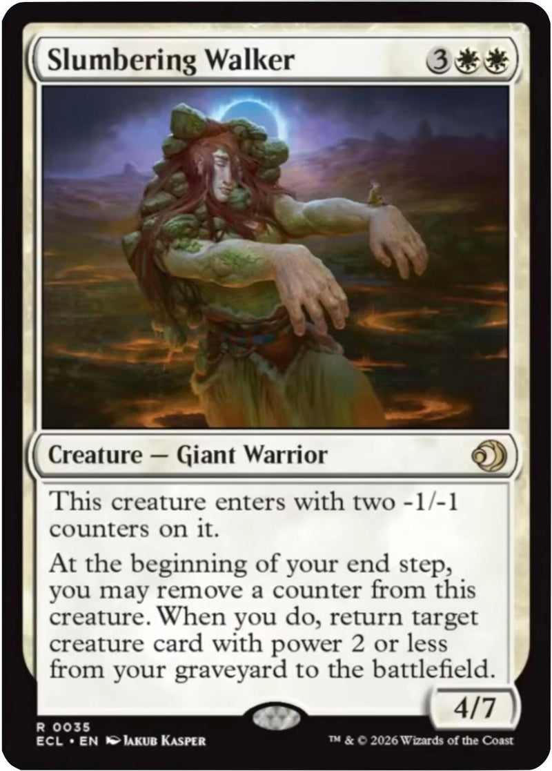 Image for Slumbering Walker (35) (ECL) - Magic: The Gathering