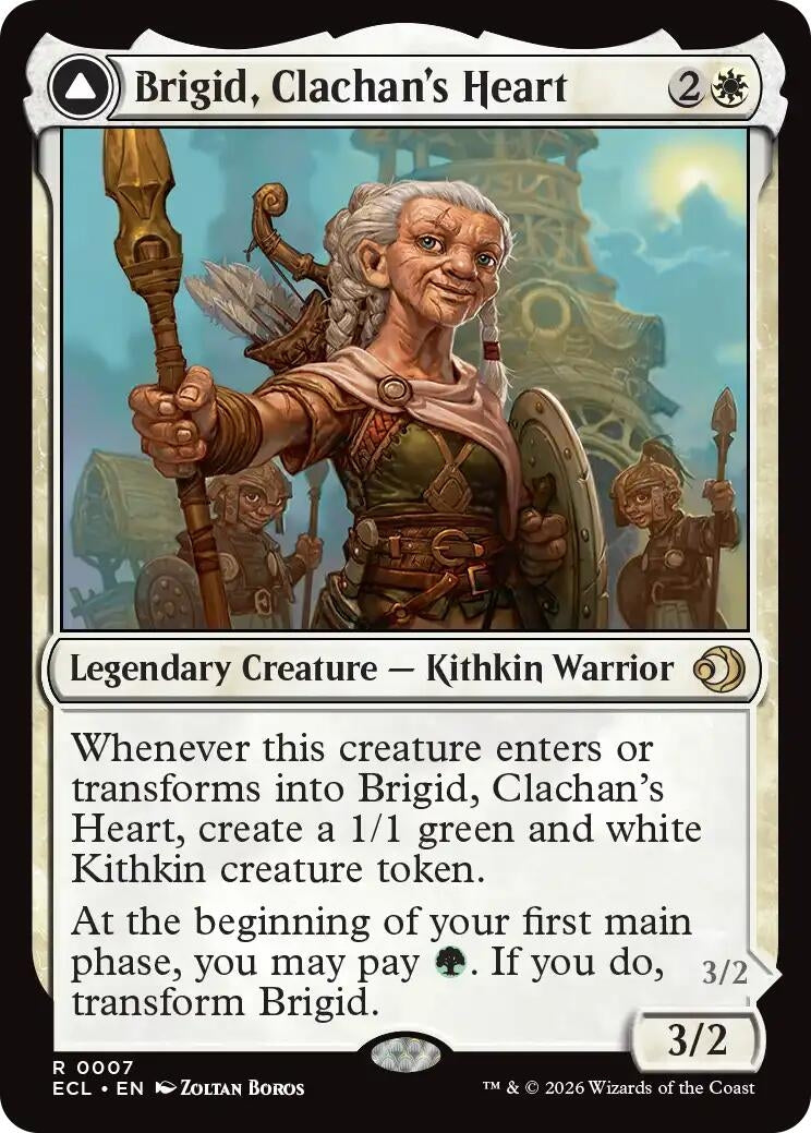 Image for Brigid, Clachan's Heart (7) (ECL) - Magic: The Gathering