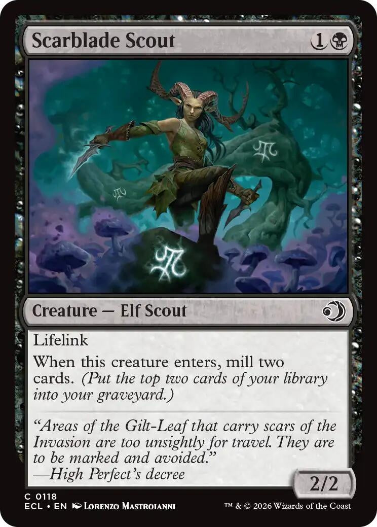 Scarblade Scout (118) (ECL) Japanese