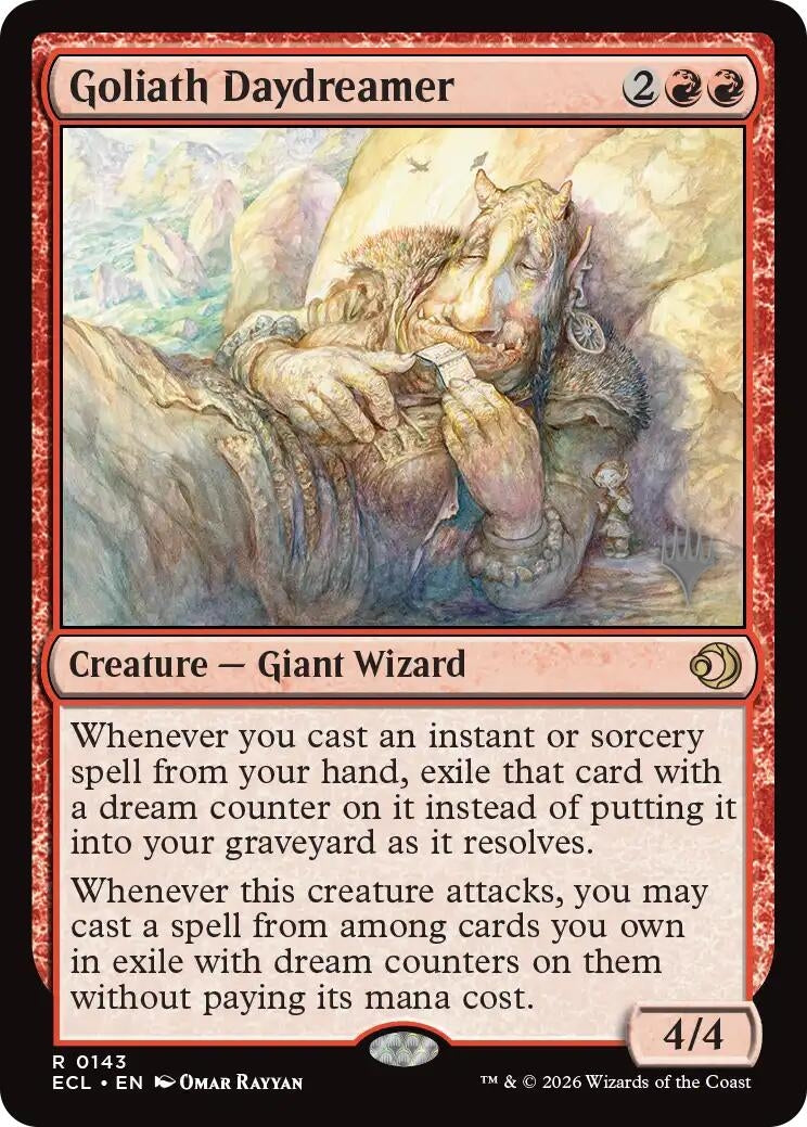 Image for Goliath Daydreamer (143) (PPECL) - Magic: The Gathering