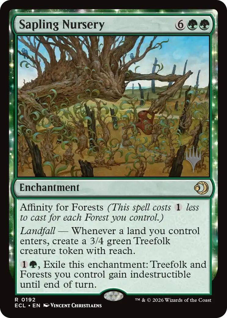 Image for Sapling Nursery (192) (PPECL) - Magic: The Gathering